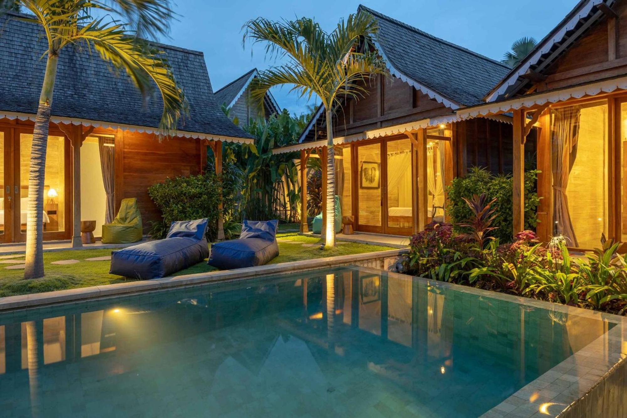 Villa Du Bah - Family Gateway 3Br Villa 12Min To Beach With Private Pool And Parking Керобокан Екстер'єр фото