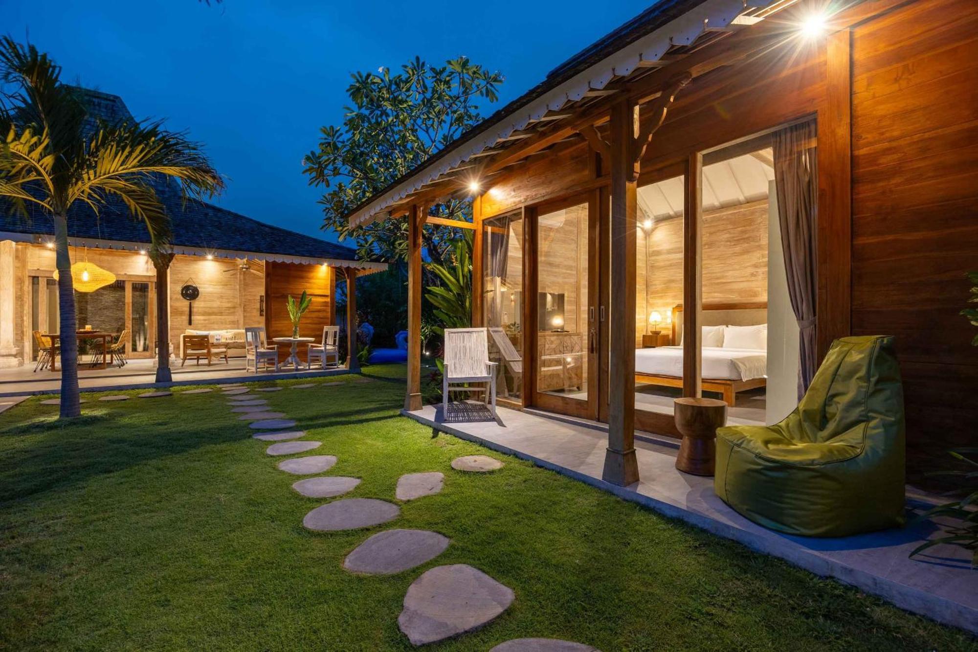 Villa Du Bah - Family Gateway 3Br Villa 12Min To Beach With Private Pool And Parking Керобокан Екстер'єр фото