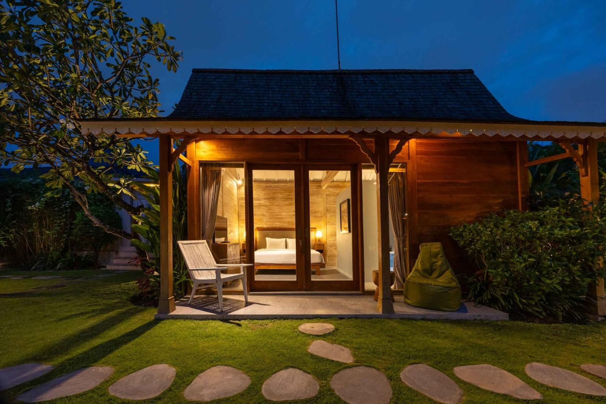 Villa Du Bah - Family Gateway 3Br Villa 12Min To Beach With Private Pool And Parking Керобокан Екстер'єр фото