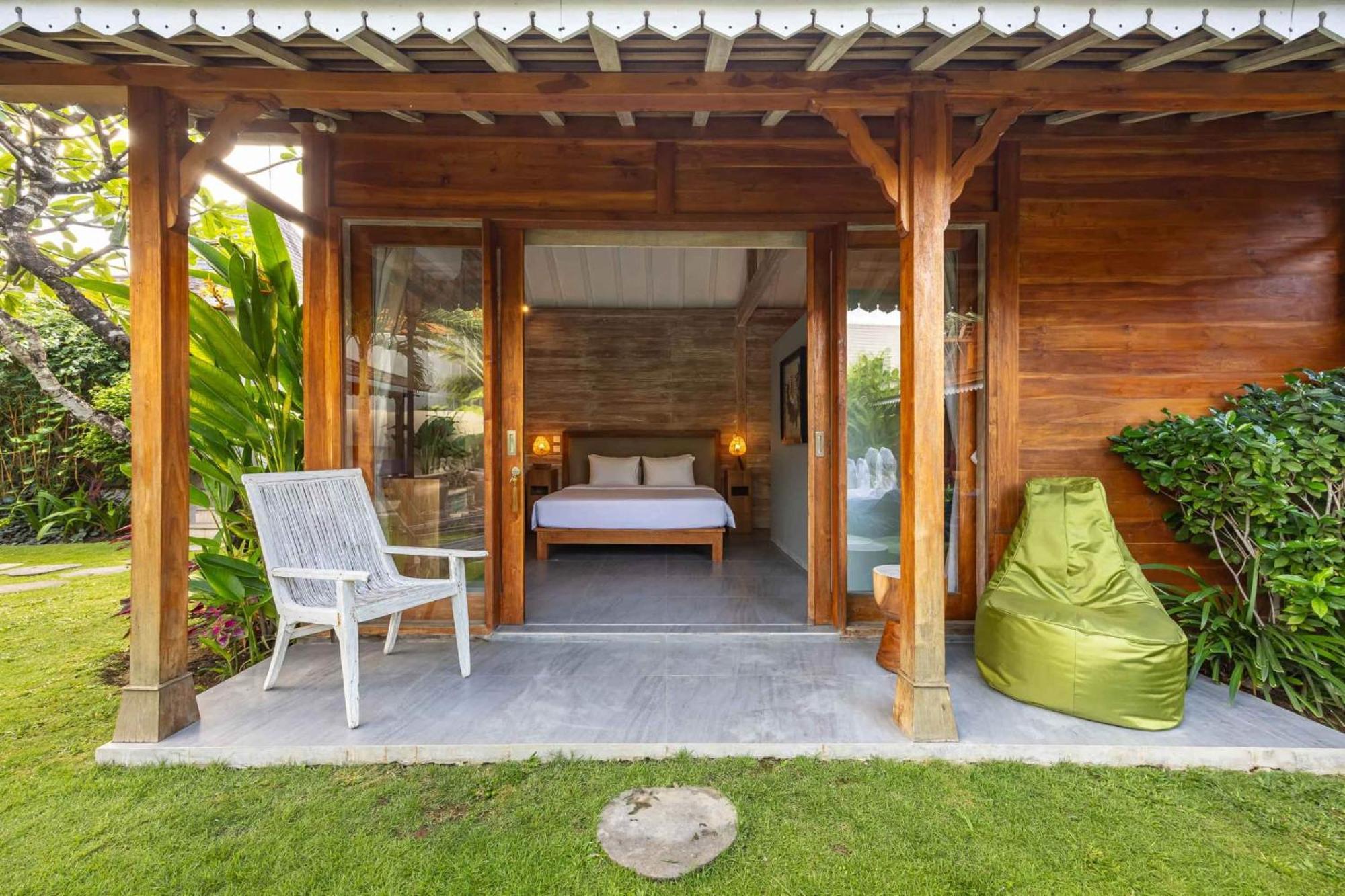 Villa Du Bah - Family Gateway 3Br Villa 12Min To Beach With Private Pool And Parking Керобокан Екстер'єр фото