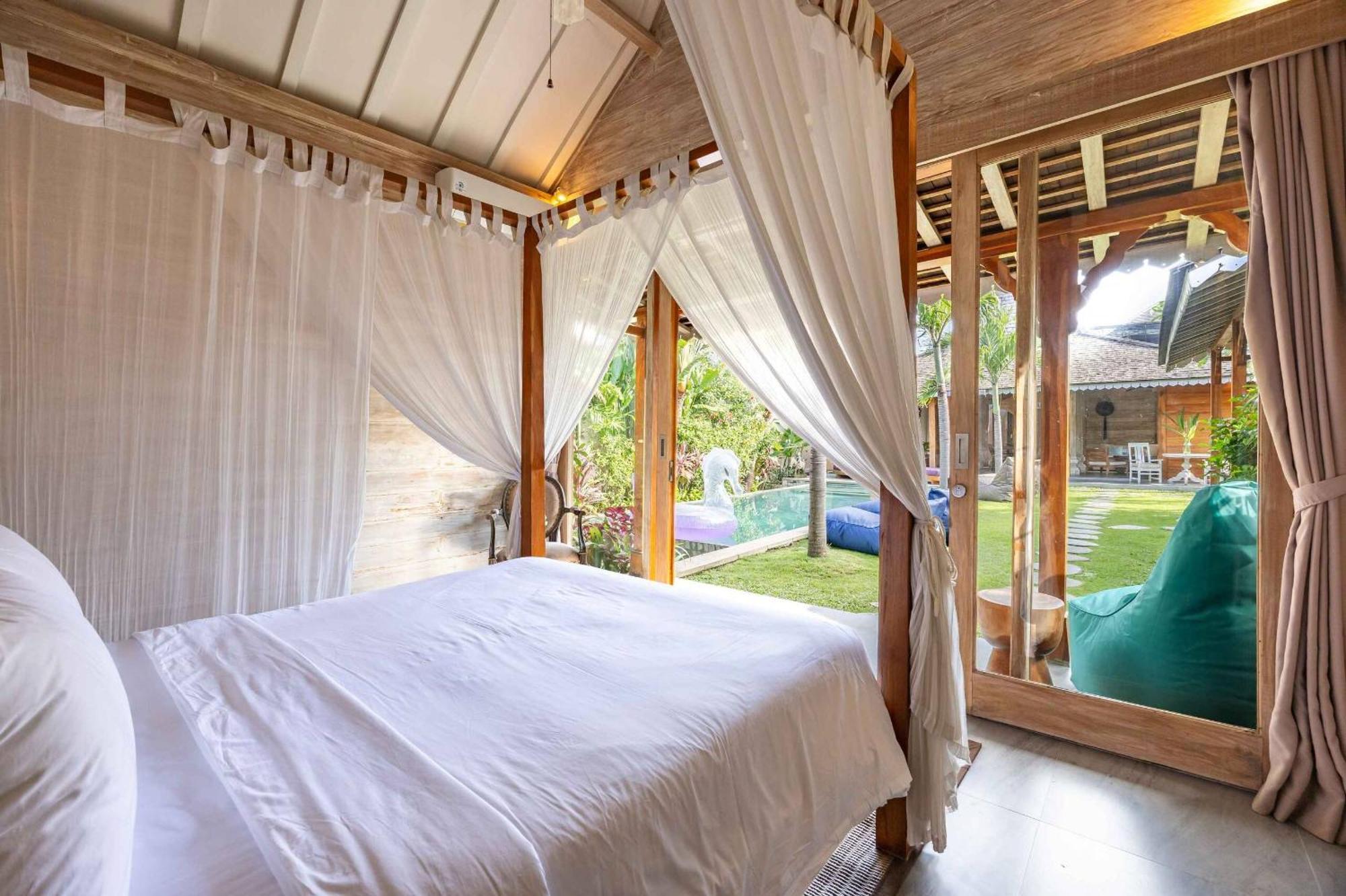 Villa Du Bah - Family Gateway 3Br Villa 12Min To Beach With Private Pool And Parking Керобокан Екстер'єр фото