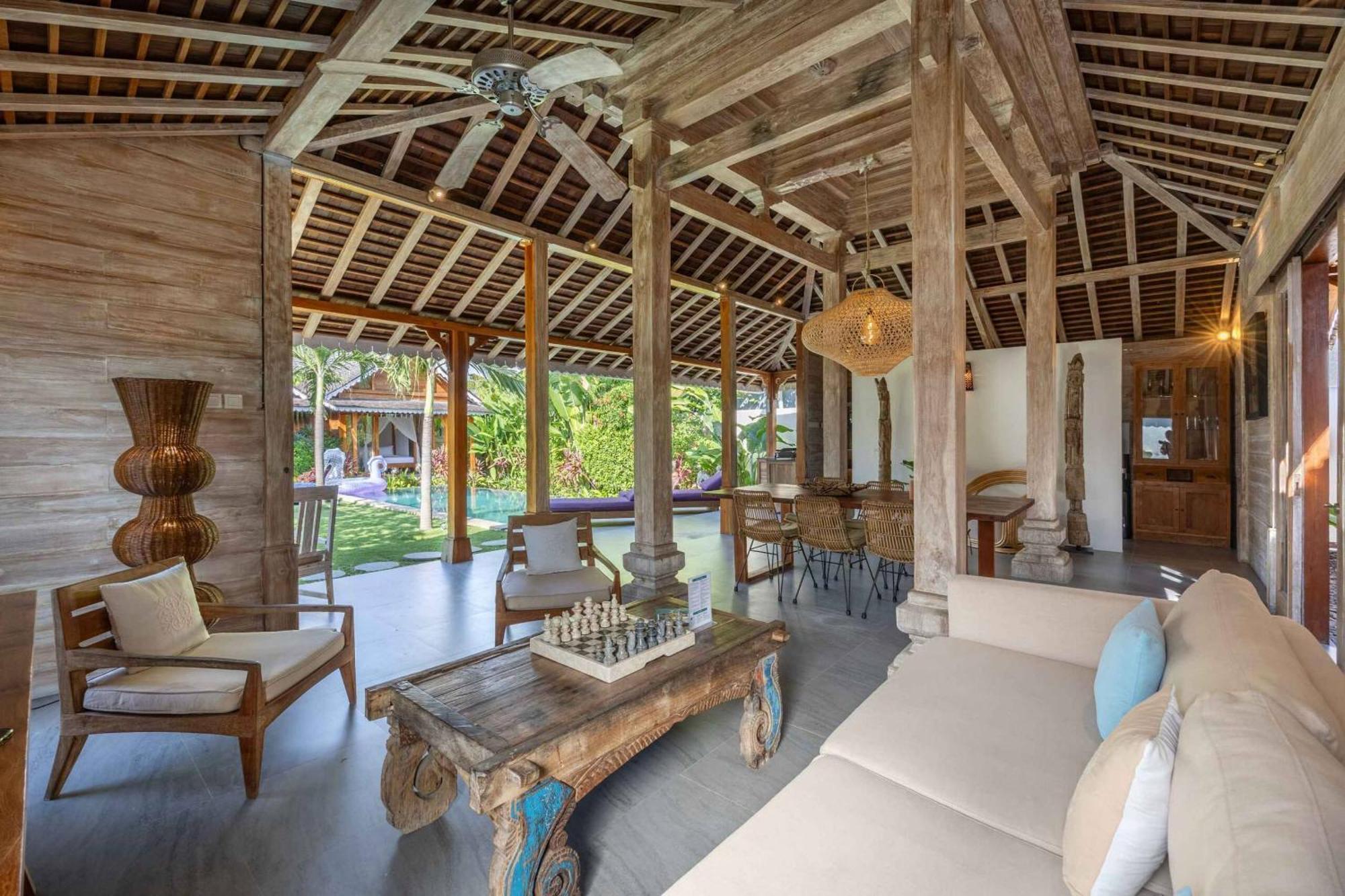 Villa Du Bah - Family Gateway 3Br Villa 12Min To Beach With Private Pool And Parking Керобокан Екстер'єр фото
